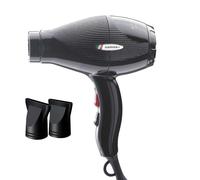 Asciugacapelli professionale GAMM E-T.C Light Phon Professional Nero Lucido
