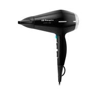 Asciugacapelli professionale Orbegozo SE 2400 - 2400W, motore AC, 3 temperature, getto d'aria fredda, concentratore e diffusore - Nouvo