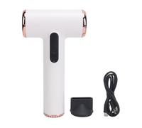 Asciugacapelli Ricaricabile 15600 mAh con Schermo Digitale, Portatile Senza Fili per Viaggi, Casa, Outdoor per Studenti, Famiglia, Campeggio