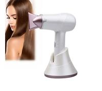 Asciugacapelli Ricaricabile Senza Fili, asciugacapelli da Viaggio Portatile, Vento Caldo/Freddo a 3 velocità, Ricarica Rapida