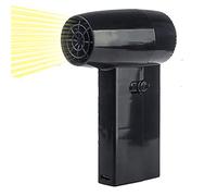 Asciugacapelli senza fili, asciugacapelli a mano senza fili, mini asciugacapelli a soffiaggio piccolo con 450 W alimentato a batteria al litio, porta di uscita USB, tecnologia a temperatura costante