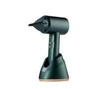 Asciugacapelli senza fili, asciugacapelli ad asciugatura rapida con base di ricarica, asciugacapelli domestico silenzioso, design a ugello stretto, asciugacapelli da viaggio per casa(Green)