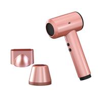 Asciugacapelli senza fili, asciugacapelli ricaricabile da 15000 mAh, asciugacapelli portatile ricaricabile con 6 velocità regolabili, per la cura dei capelli, elevata potenza del vento(Pink)