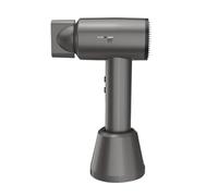 Asciugacapelli senza fili, asciugacapelli ricaricabile da 15000 mAh, asciugacapelli portatile ricaricabile con 6 velocità regolabili, per la cura dei capelli, elevata potenza del vento(Gray)