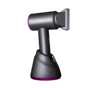 Asciugacapelli senza fili, asciugacapelli ricaricabile da 15000 mAh con base, 2 ugelli e caricabatterie rapido, potenza 380 W, asciugacapelli caldo-freddo per viaggi, campeggio, scuola