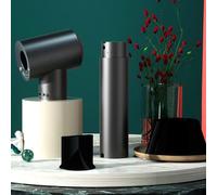 Asciugacapelli Senza Fili, Piccolo Asciugacapelli Ricaricabile ad Aria Dolce a Bassa Temperatura con 12 Modalità Vento Caldo e Freddo, Asciugacapelli Portatile per Capelli Ricci Lisci