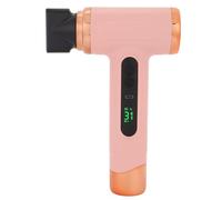 Asciugacapelli senza fili, schermo LCD 200W portatile da viaggio asciugacapelli, temperatura e velocità del regolabili, USB ricaricabile a caldo freddo asciugacapelli