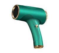 Asciugacapelli Wireless Portatile Asciugacapelli Senza Fili da Viaggio Phon Senza Fili Ricaricabile USB con Aria Calda E Fredda per Pittura Artistica Casa All'aperto,Green