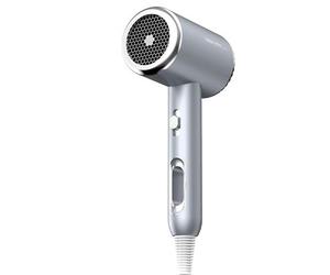 Asciugacapelli XO Ionic - Potenza 1600W - Aria calda e fredda - Diffusore incluso - Colore grigio