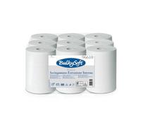 Asciugamani in rotolo Premium - Mini - Diam. 13 cm - Bianco - BulkySoft (9 Pz)