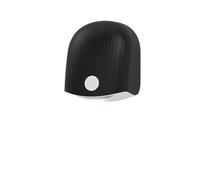 Asciugamani, Asciugamani automatico Asciugamani a induzione a parete ad alta velocità da 1200 W, WC da bagno Aria calda fredda Asciugatrice intellinte ad asciugatura rapida(Noir)