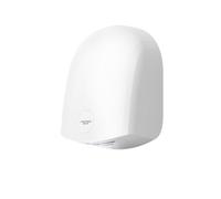 Asciugamani, Asciugamani automatico Asciugamani a induzione a parete con ad alta velocità freddo caldo 1200W for WC da bagno commerciale(White hand dryer)