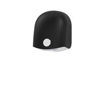 Asciugamani, Asciugamani automatico Asciugamani a induzione a parete con ad alta velocità freddo caldo 1200W for WC da bagno commerciale(Noir)