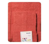 Asciugamani asciugamano da bagno Bassetti set 2 pezzi 1+1 viso ospite cotone