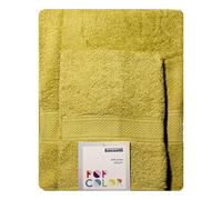 Asciugamani asciugamano da bagno Bassetti set 2 pezzi 1+1 viso ospite cotone