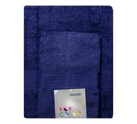 Asciugamani asciugamano da bagno Bassetti set 2 pezzi 1+1 viso ospite cotone