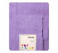 Asciugamani asciugamano da bagno Bassetti set 2 pezzi 1+1 viso ospite cotone