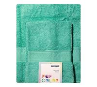 Asciugamani asciugamano da bagno Bassetti set 2 pezzi 1+1 viso ospite cotone