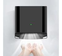 Asciugamani Automatico 10 Secondi per Asciugare L'asciugamani Commerciale per Cucina, Bagno E Servizi Igienici Temperatura Costante Calda E Fredda Regolabile, Black