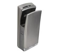 Asciugamani automatico a parete in acciaio inossidabile elettrici popolari ad alta velocità, asciuga mani a getto adatti for i servizi igienici dei centri commerciali degli hotel