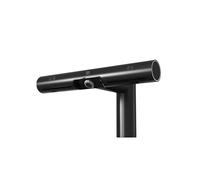 Asciugamani automatico ad aria Lavare e asciugare le mani creative Rubinetto da bagno con rubinetto di design 2 in 1 asciuga(Black)