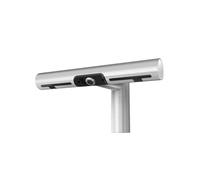 Asciugamani automatico ad aria Lavare e asciugare le mani creative Rubinetto da bagno con rubinetto di design 2 in 1 asciuga(Brushed)