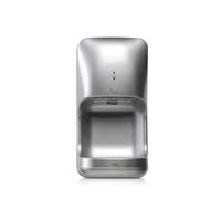 Asciugamani automatico con vassoio antigoccia Asciugatrice ad alta velocità montata a parete 10-15 secondi Mani asciugatura rapida Modello 1400-1650W(Silver)