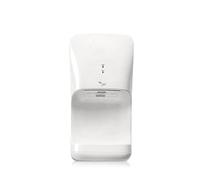 Asciugamani automatico con vassoio antigoccia Asciugatrice ad alta velocità montata a parete 10-15 secondi Mani asciugatura rapida Modello 1400-1650W(White)