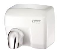 Asciugamani elettronico silenzioso in ABS ed affidabile da muro, colore Bianco
