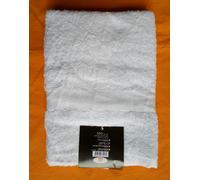ASCIUGAMANI BAGNO 1+1 VISO+OSPITE BIANCO SPUGNA IDROFILA 560 GRMQ 100% COTONE