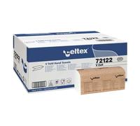 Asciugamani Carta Bagno Piegati a V Cell 3150 pz per Dispenser - Celtex