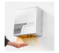 Asciugamani commerciale da 1500 W, WC bagno, Asciugatrice elettrica a induzione completamente automatica(Silver)