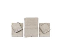 ASCIUGAMANI COMPLETO DA BAGNO 5 PEZZI IN SPUGNA - SAMIRA BLUMARINE SABBIA