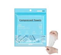Asciugamani Compressi da Viaggio | 6 Pezzi Salviette Detergenti per Viso | Salviette Da Viaggio E Campeggio | per Donne Uomini Amanti del Fitness Hotel Campeggio Escursionismo Spiaggia Viaggi in Auto