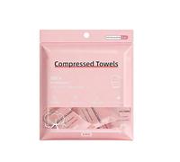 Asciugamani Compressi da Viaggio 6 Pezzi Salviette Detergenti per Viso | Salviette Da Viaggio E Campeggio per Donne Uomini Viaggiatori Hotel Resort Campeggio Palestra Escursioni Spiaggia Viaggio S