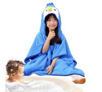 Asciugamani con cappuccio per bambini | Asciugamano da spiaggia per bambini | Assorbimento rapido, asciugatura rapida, accessori per esterni estivi, nuoto, surf, giochi acquatici su spiagge e piscine