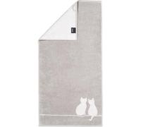 Asciugamani Cute Cats Edition You & Me 6263 platino/bianco - 76
