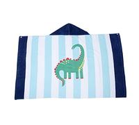 Asciugamani da Bagno con Poncho Cappuccio Asciugamano da Spiaggia in Cotone per Bambini Spiaggia per Ragazze da Bagno per Bambini Asciugatura Morbida e Calda (Dinosauro)