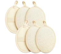 Asciugamani Da Doccia In Luffa Da 6 Pezzi, Strumenti Per La Pulizia Del Corpo, Accessori Per Il Bagno, Asciugamani Per La Pulizia Durevoli, Accessori Per Il Bagno
