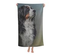 Asciugamani da spiaggia, My Daily Bovaro del Bernese, telo da bagno in microfibra, coperta da spiaggia per nuoto, bagno, viaggi, spa, palestra