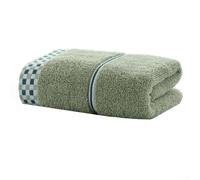 Asciugamani delicati sulla pelle in puro cotone spesso progettati per migliorare la tua routine di igiene (verde)