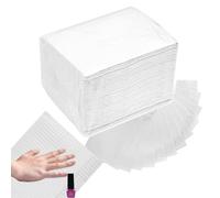 Asciugamani di carta - Tappetino per naiil art, fogli tecnici per unghie | 50 pezzi Tappetini per tavolo per manicure Copritavolo per unghie, Tappetini per tavolo per manicure igienici Cuscinetti puli