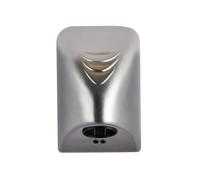 Asciugamani elettrici, Asciugamani elettrico automatico da 600 W, riscaldatore elettrico, asciuga mani a vento, asciuga mani for bagno d'albergo, mini(Silver)