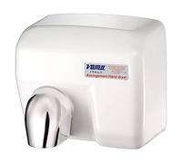 Asciugamani Elettrico Antivandalo con Fotocellula 2400W Vama Ariel BF Acciaio Bianco