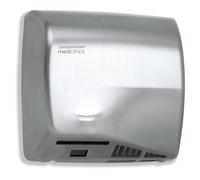 Asciugamani Elettrico Aria Calda Automatico in Acciaio Satinato Mediclinics Speedflow M06Acs