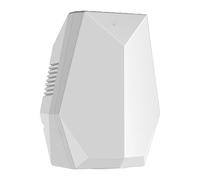 Asciugamani elettrico, asciugabiancheria da bagno a parete con installazione senza trapano, flussi d'aria ad alta velocità, per casa, cucina, hotel white