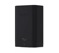 Asciugamani Elettrico, Asciugamani automatici da parete Mini asciuga mani portatile, asciugatura mani in bagno 10-15 secondi Asciugatura rapida 900 W(Noir)