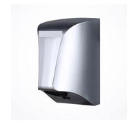 Asciugamani Elettrico, Asciugamani automatici Smart Sensor, MINI asciuga mani Asciugamani rapidi ad alta velocità for WC(Silver)
