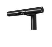Asciugamani Elettrico, Asciugamani automatico ad aria Lavaggio e asciugatura creativi e mani, rubinetto da bagno con rubinetto ad aria design 2 in 1 con asciuga mani AK7120(Noir)