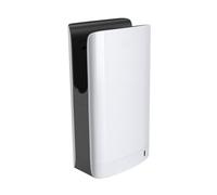 Asciugamani Elettrico, Asciugamani automatico Asciugamani a tto verticale compatto ad alta velocità con filtraggio HEPA for bagni 1400W(White)